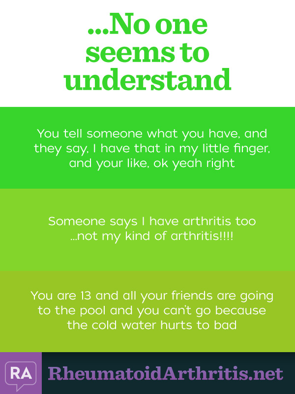 You know you have RA when...